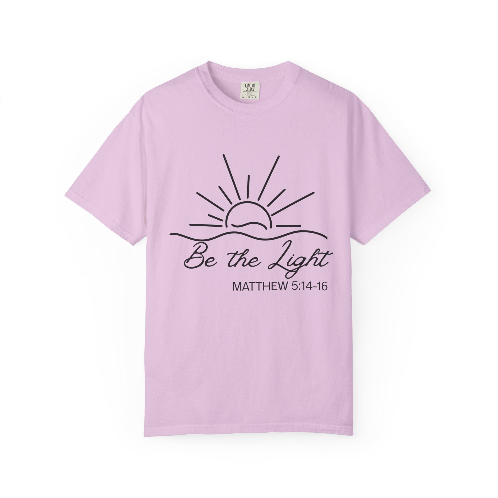 Be the Light T‑Shirt — Matthew 5:14‑16 Graphic Tee