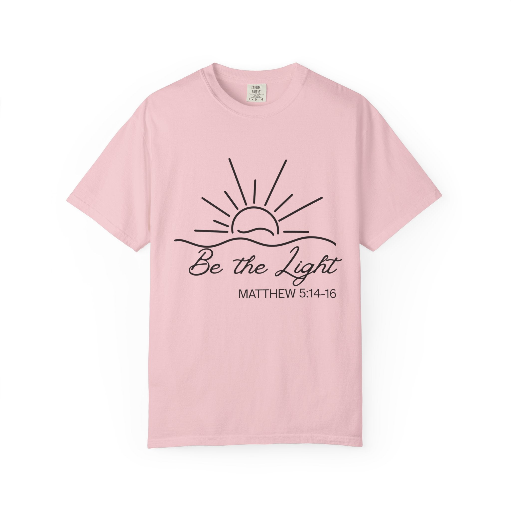 Be the Light T‑Shirt — Matthew 5:14‑16 Graphic Tee