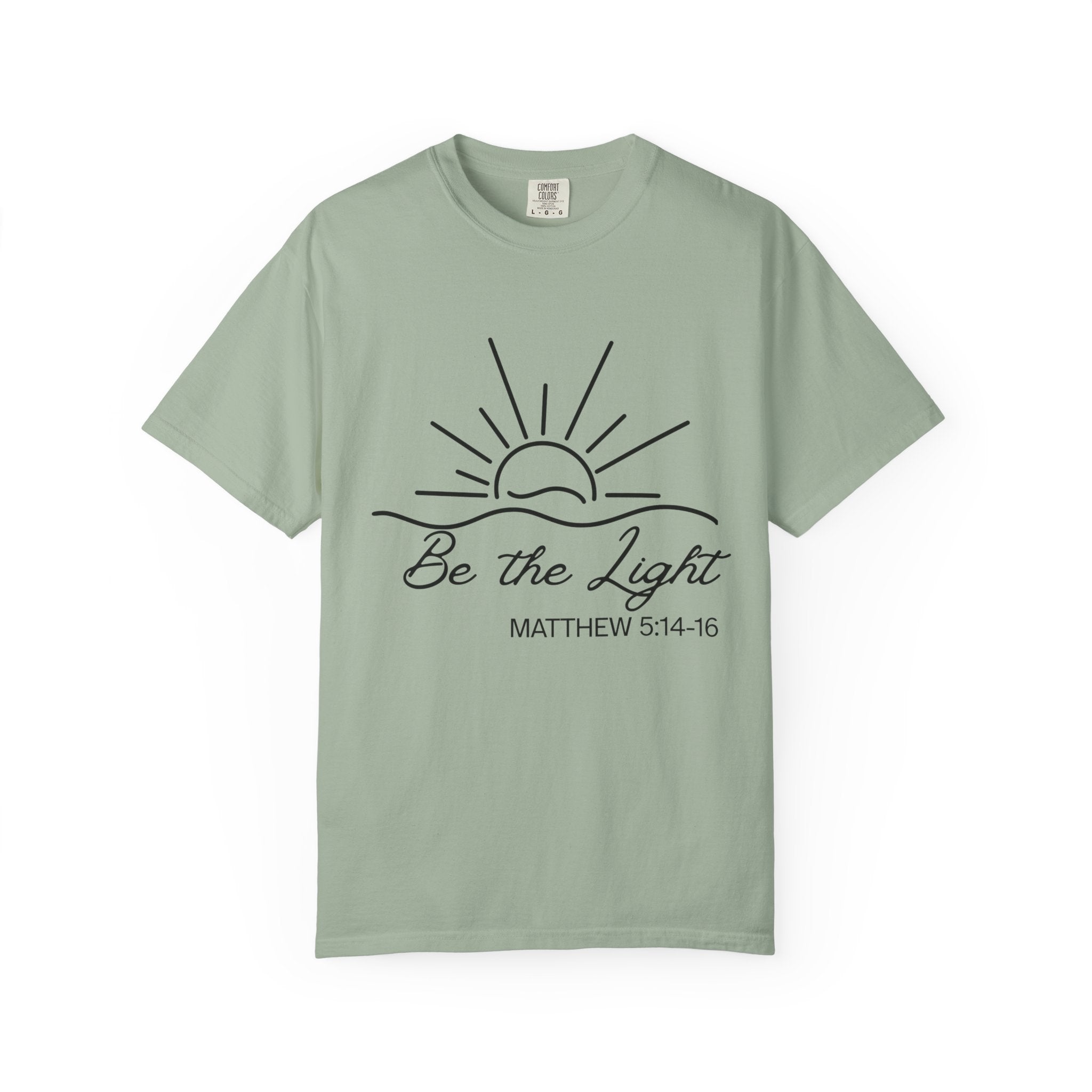 Be the Light T‑Shirt — Matthew 5:14‑16 Graphic Tee