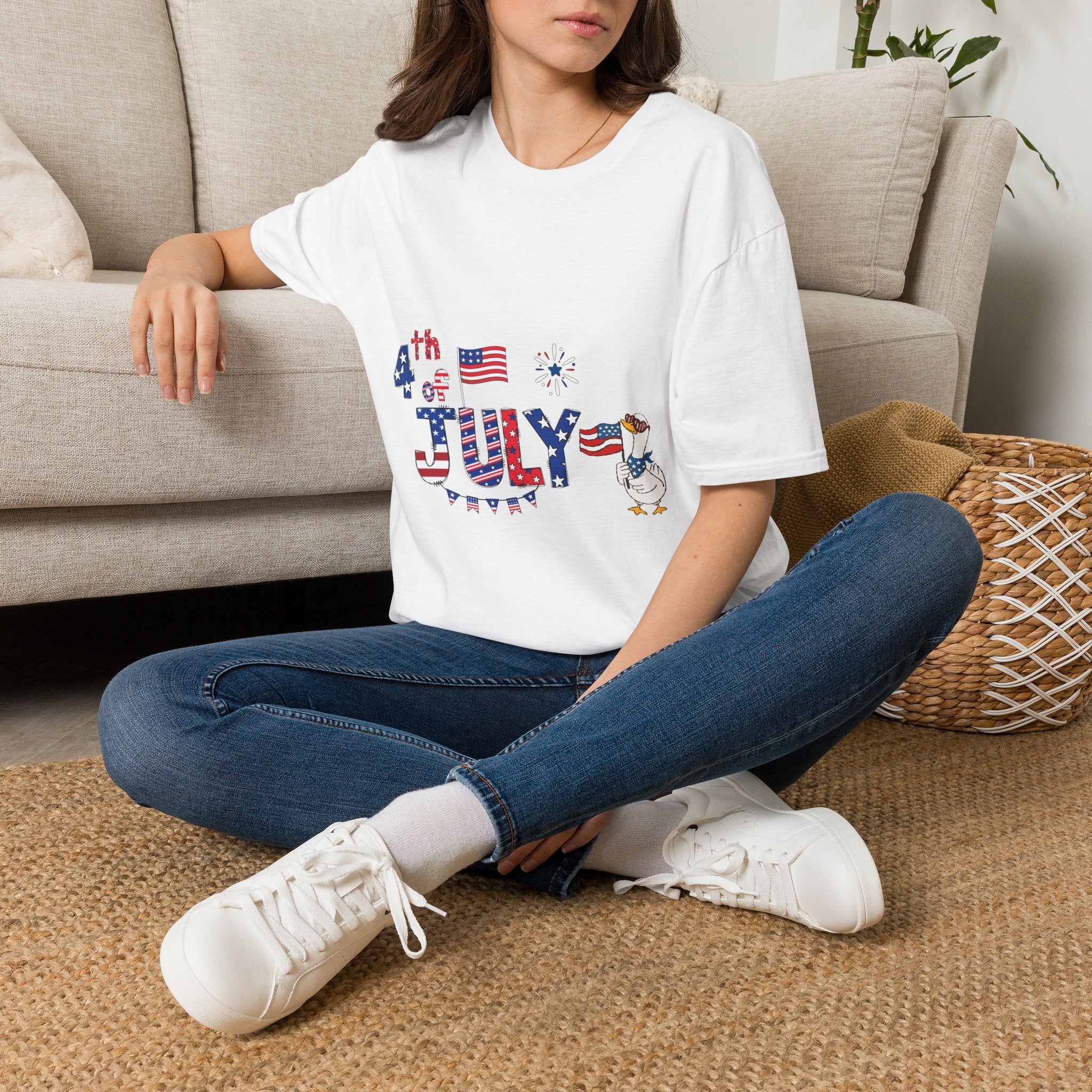 4th of July Duck T-shirt