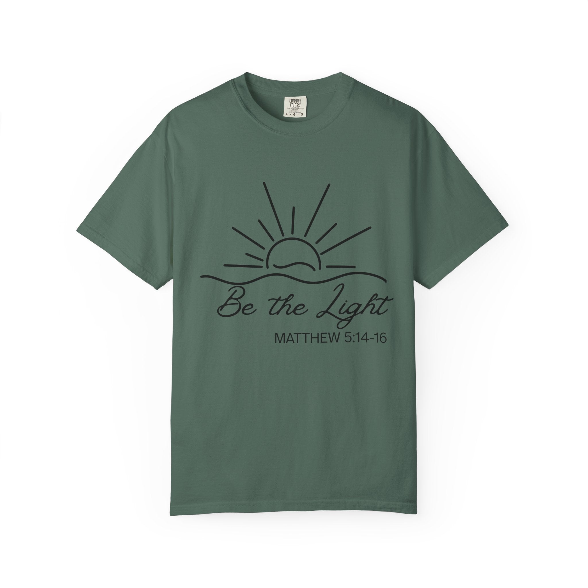 Be the Light T‑Shirt — Matthew 5:14‑16 Graphic Tee