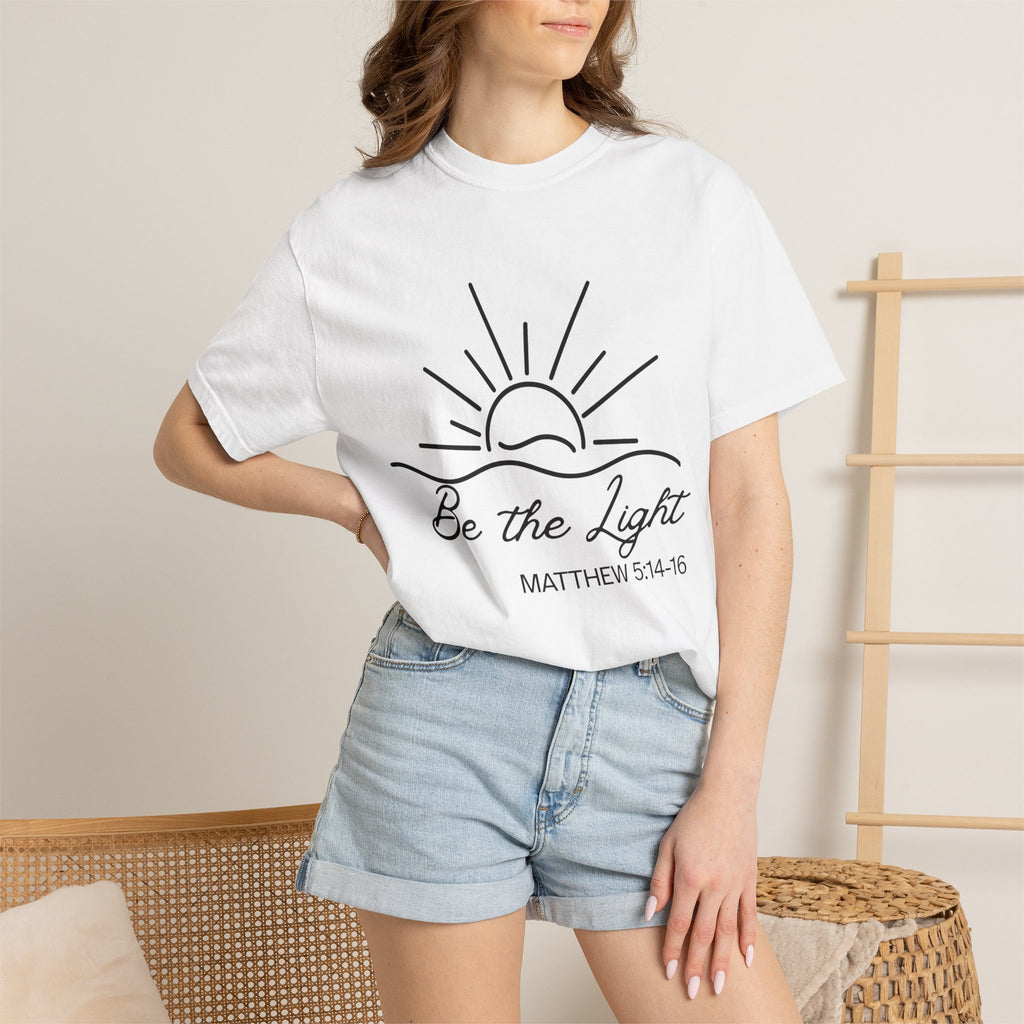 Be the Light T‑Shirt — Matthew 5:14‑16 Graphic Tee