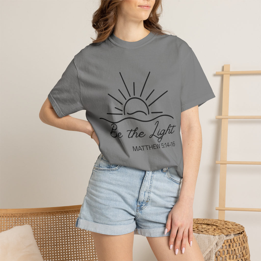 Be the Light T‑Shirt — Matthew 5:14‑16 Graphic Tee