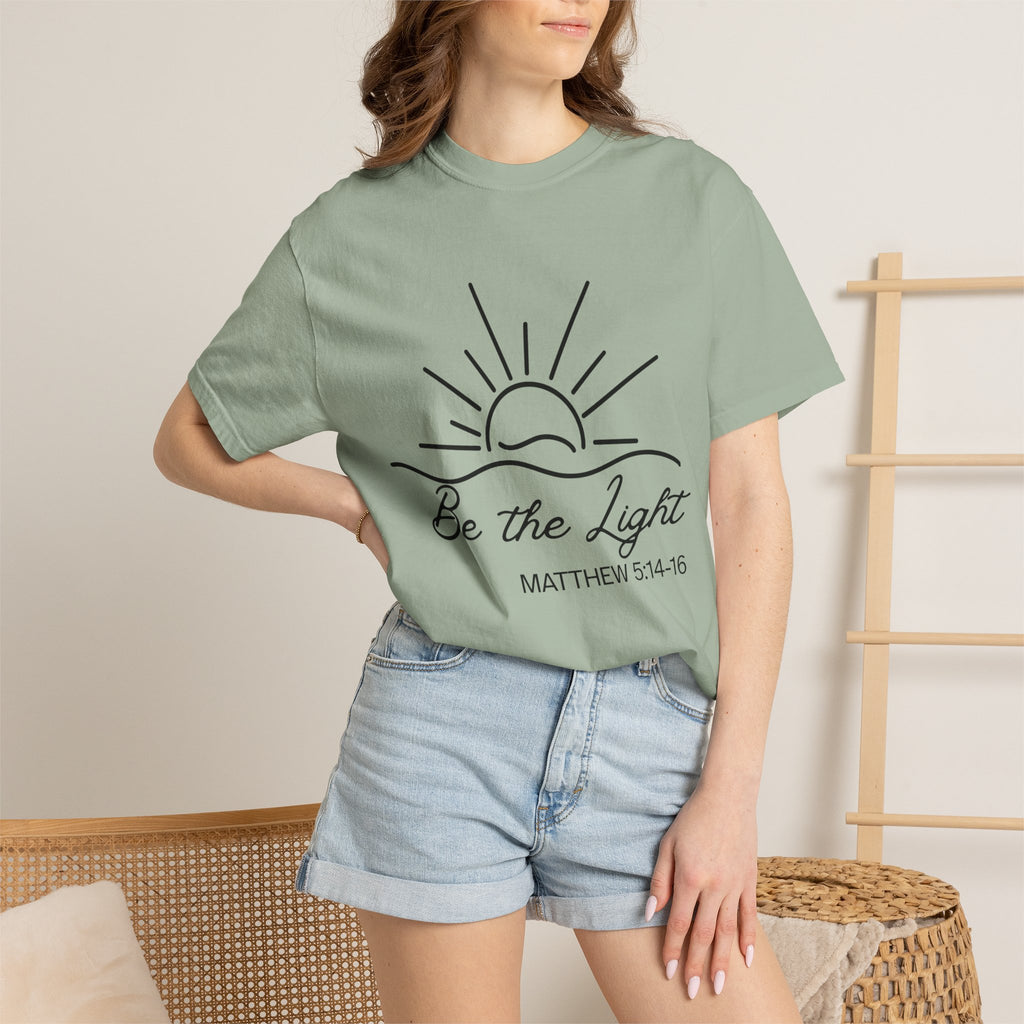 Be the Light T‑Shirt — Matthew 5:14‑16 Graphic Tee