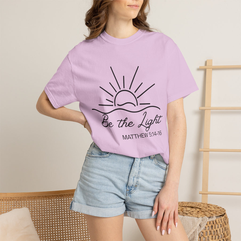 Be the Light T‑Shirt — Matthew 5:14‑16 Graphic Tee