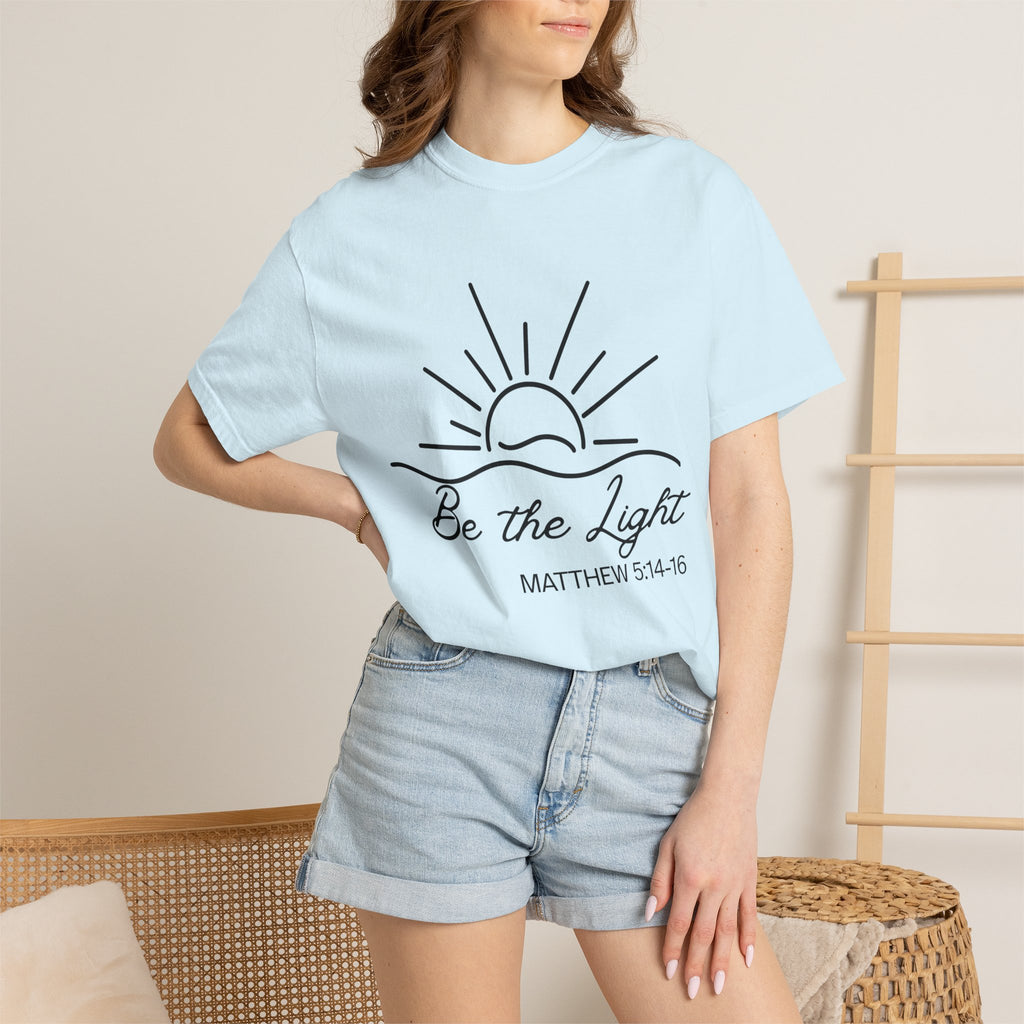 Be the Light T‑Shirt — Matthew 5:14‑16 Graphic Tee