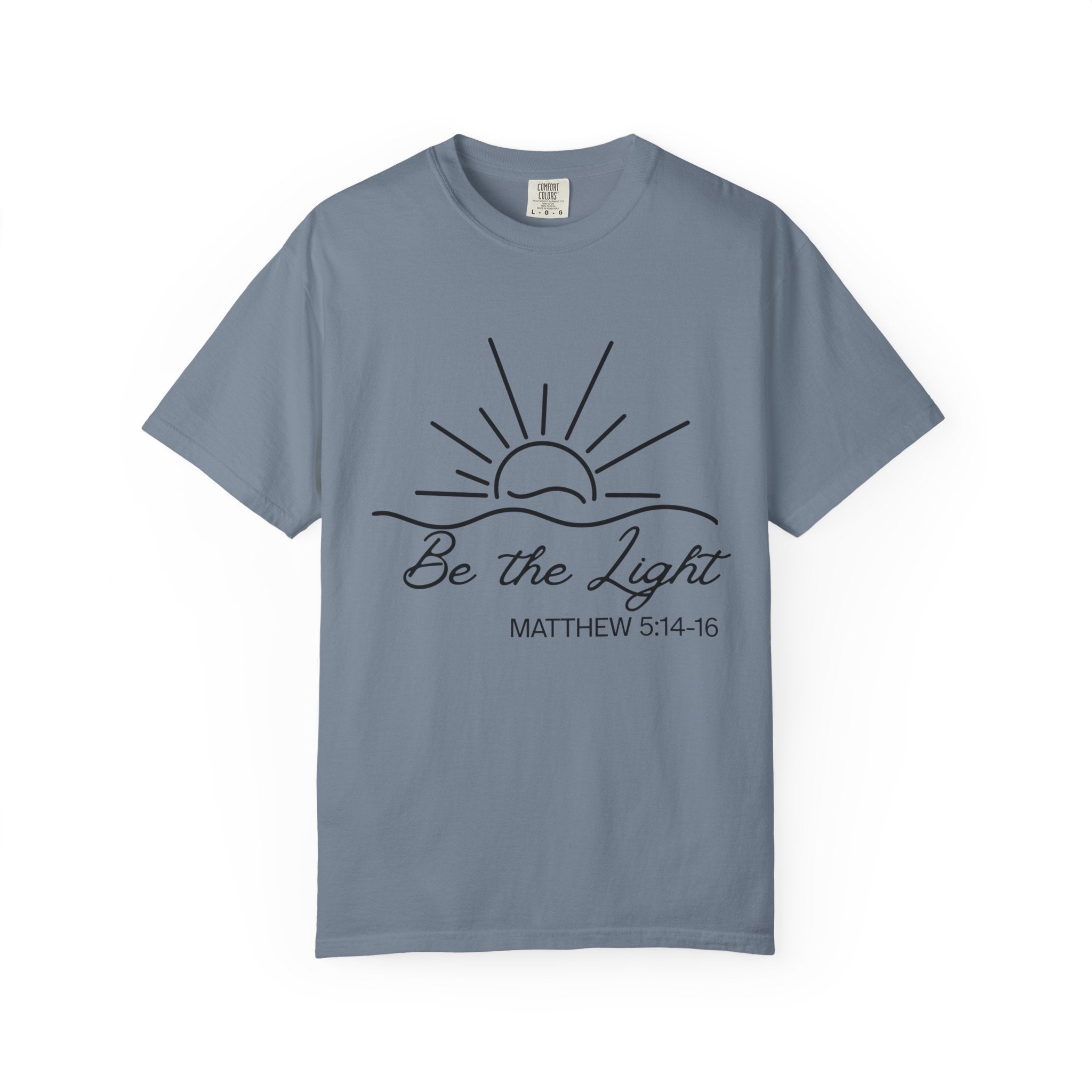 Be the Light T‑Shirt — Matthew 5:14‑16 Graphic Tee